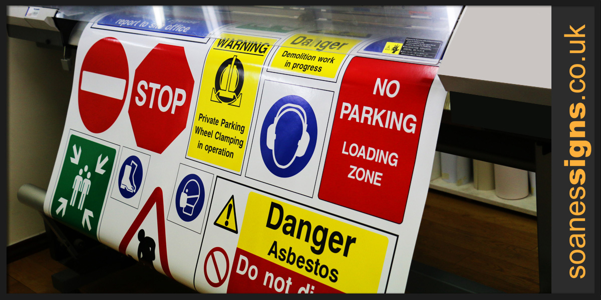 Health and safety labels, decals, stickers and signs of all types and sizes providing a complete tailor made solution to meet your HSE requirements